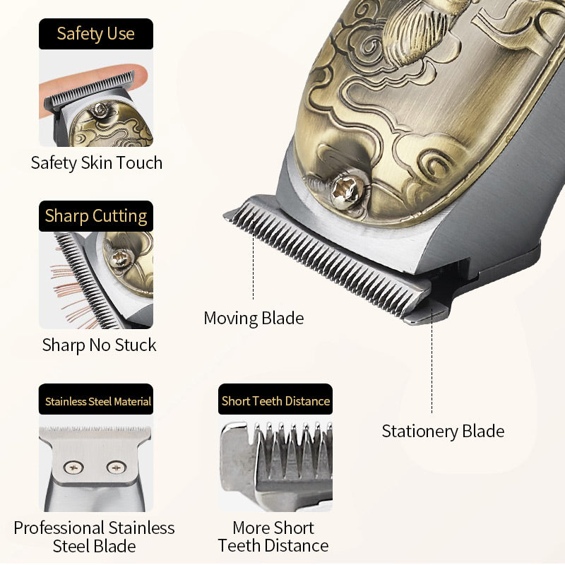 Resuxi Hair Clipper Kit - Salon Grade Hair Clipper Kit